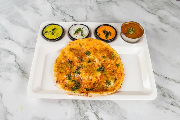 Tomato Onion Uttapam Magadhi Restaurant in Canada